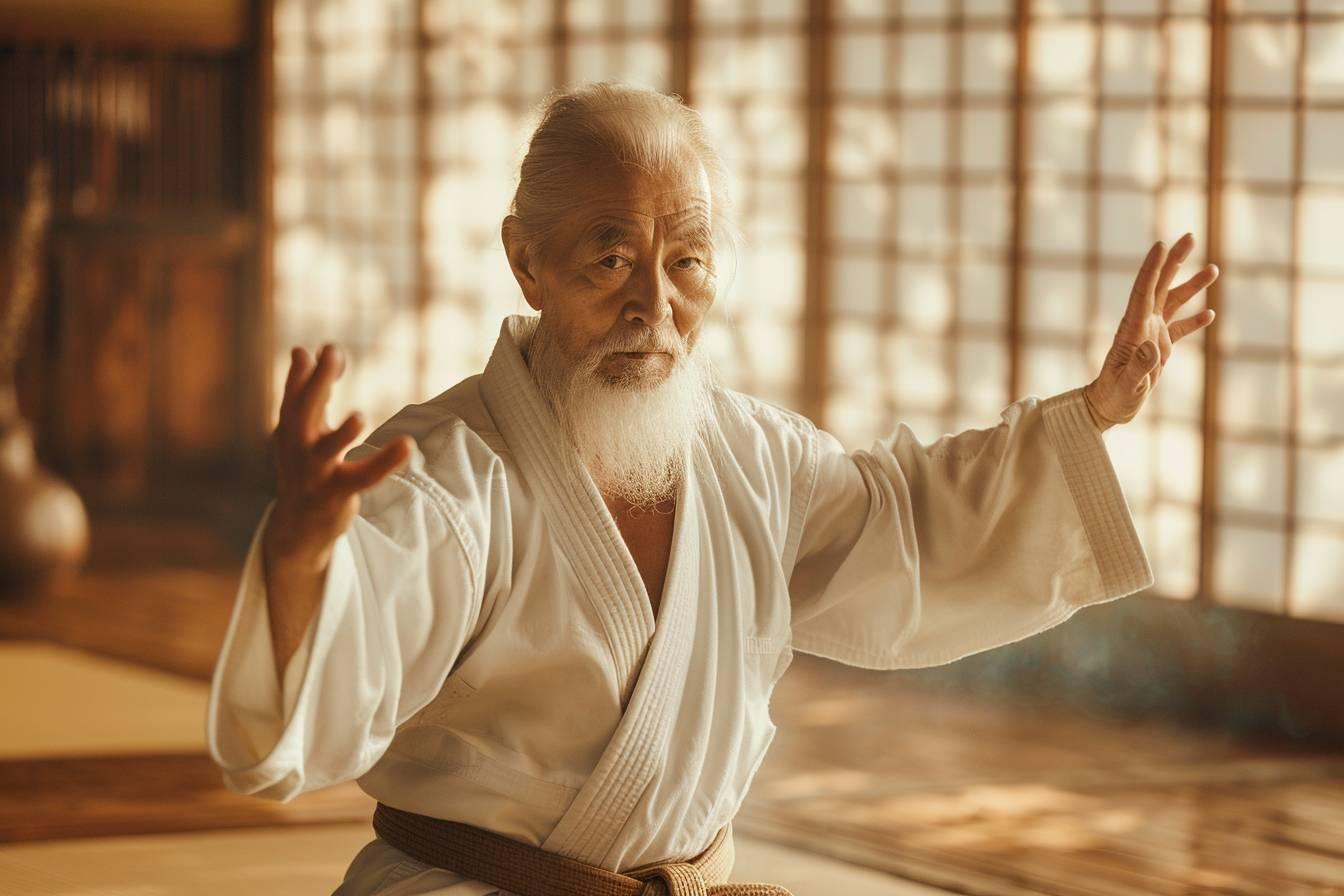 Morihei Ueshiba : fondateur de l'aïkido et maître des arts martiaux japonais