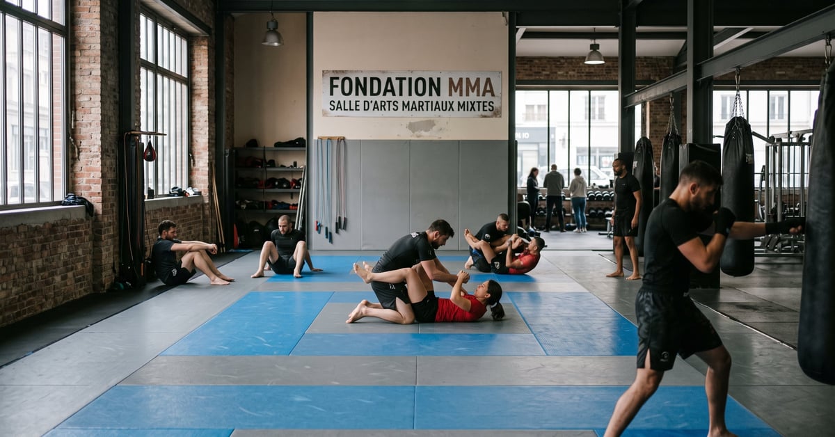 Fondation MMA : financement d'une salle d'arts martiaux mixtes moderne et professionnelle